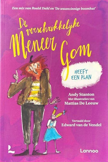 De verschrikkelijke meneer Gom heeft een plan - Leesboek, Verzenden, Zo goed als nieuw