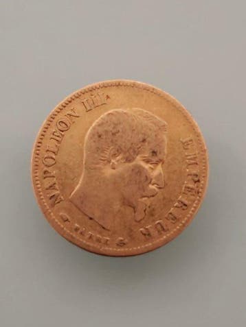 Frankrijk. Napoléon III. 10 Francs 1857-A, Paris (Zonder