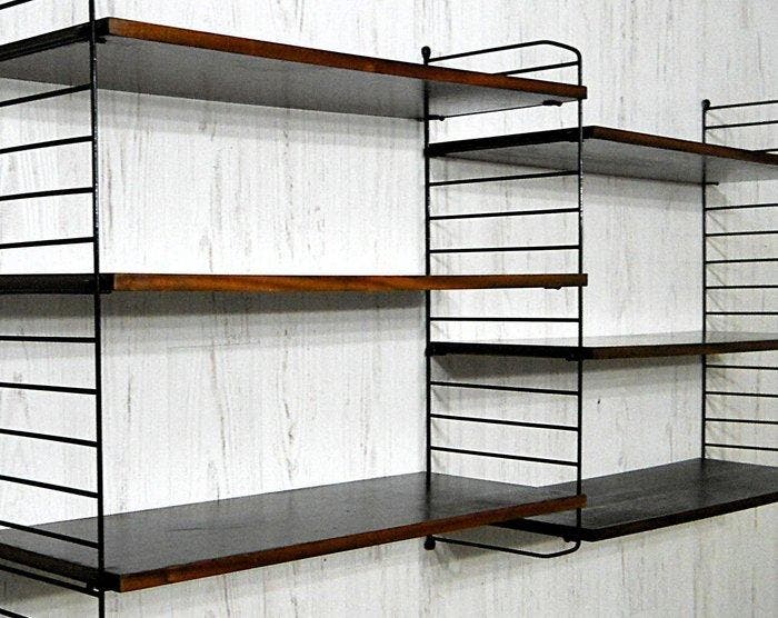 String - Kajsa and Nisse Strinning - Bibliothèque - Système, Antiquités & Art, Antiquités | Meubles | Chaises & Canapés