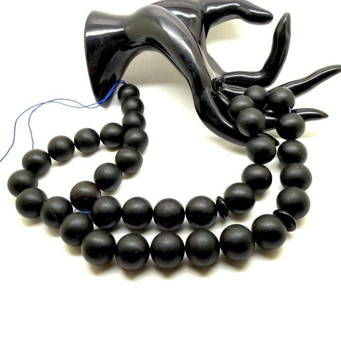 Tesbih gebedsketting met Baltisch amber kralen ø16mm in, Antiek en Kunst, Curiosa en Brocante