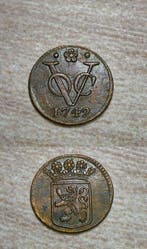 Nederland, Nederlands-Indië. Lot 8 stuks (Zonder, Postzegels en Munten