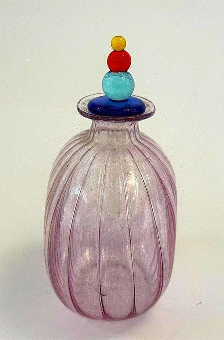 Murano Vasetto Profumo Vintage - Vase - Verre transparent, Antiek en Kunst, Kunst | Designobjecten