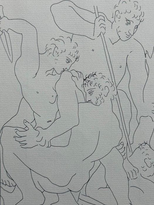 Pablo Picasso (1881-1973) - Combat Pour Andromede Entre, Antiek en Kunst, Antiek | Overige Antiek