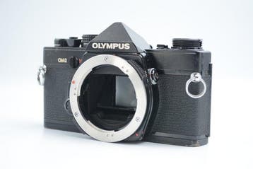 Olympus OM-2 + OM-System Zuiko Auto-Zoom 4/75-150mm Single, Audio, Tv en Foto, Nieuw