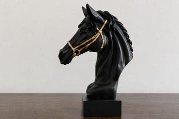 Decoratief ornament - Europa - Elegante Paardensculptuur