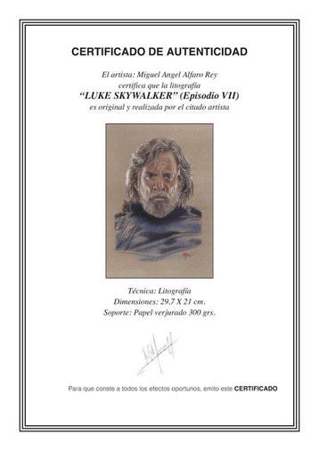 Miguel Ángel Alfaro Rey - Star Wars - Litografía Set of 5 -, Nieuw
