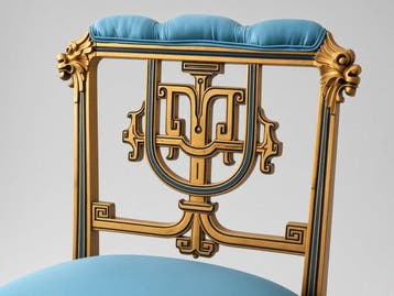 Attributed to Edouard Lièvre, Paris - Stoel (2) - Een, Antiek en Kunst