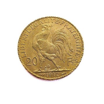 Frankrijk. 20 Francs 1912 Marianne