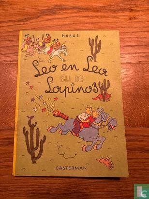 Leo en Lea bij de Lapinos - 1952, Livres, BD, Envoi