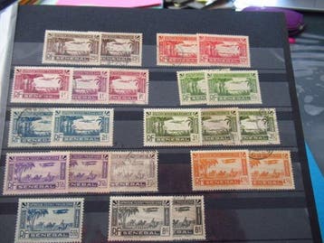 Senegal - einde van de catalogus, geavanceerde, Postzegels en Munten, Gestempeld