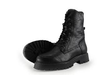 Laurent David Veterboots in maat 38 Zwart, Vêtements | Femmes, Verzenden, Overige typen
