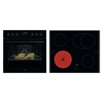 AEG Ou5pe40sk+ta64ra07fb - Inbouw oven en kookplaat set -, Elektronische apparatuur, Ovens, Ophalen of Verzenden, Nieuw