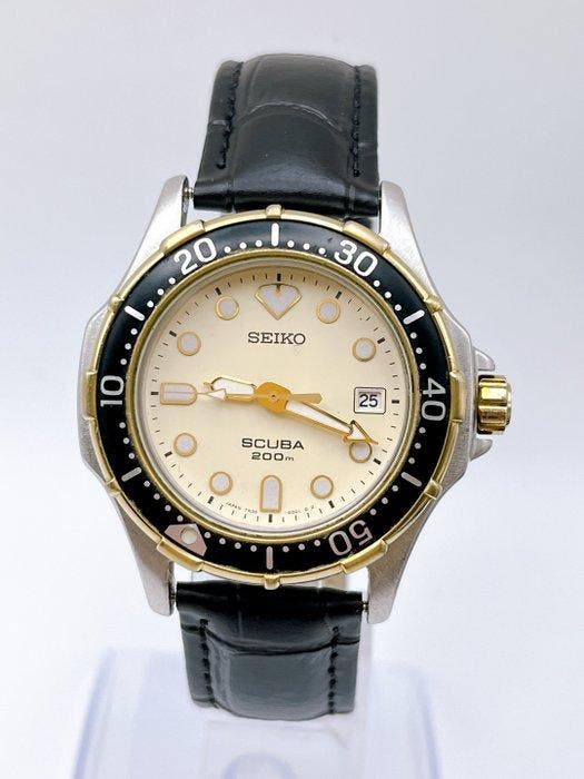Seiko - Scuba - Zonder minimumprijs - 7N35-600A - Heren -, Handtassen en Accessoires, Horloges | Antiek