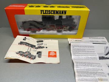 Fleischmann H0 - 4124 - Stoomlocomotief met tender (1) - BR, Nieuw