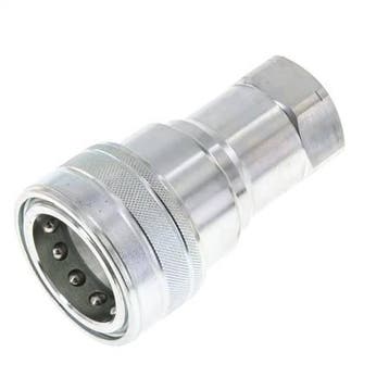 Acier Coupleur hydraulique DN 25 Manchon 1 pouce filetage, Verzenden