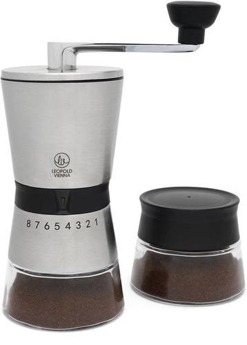 Leopold Vienna Koffiemolen + Bewaarpot Bologna Giftset, Zakelijke goederen, Verzenden, Nieuw in verpakking