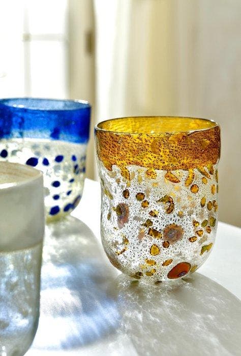 Ribes the Art of Glass - Maryana Iskra - Drinkset (6) -, Antiek en Kunst, Antiek | Glaswerk en Kristal