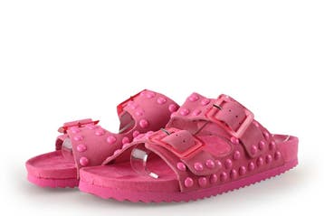 Colors of California Slippers in maat 39 Roze, Kleding | Dames, Schoenen, Slippers, Verzenden, Zo goed als nieuw, Roze
