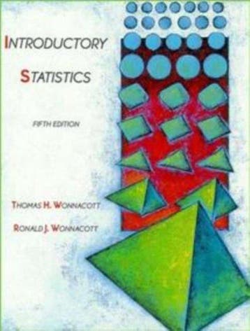 Introductory Statistics 9780471615187 Thomas H. Wonnacott, Verzenden, Thomas H. Wonnacott
