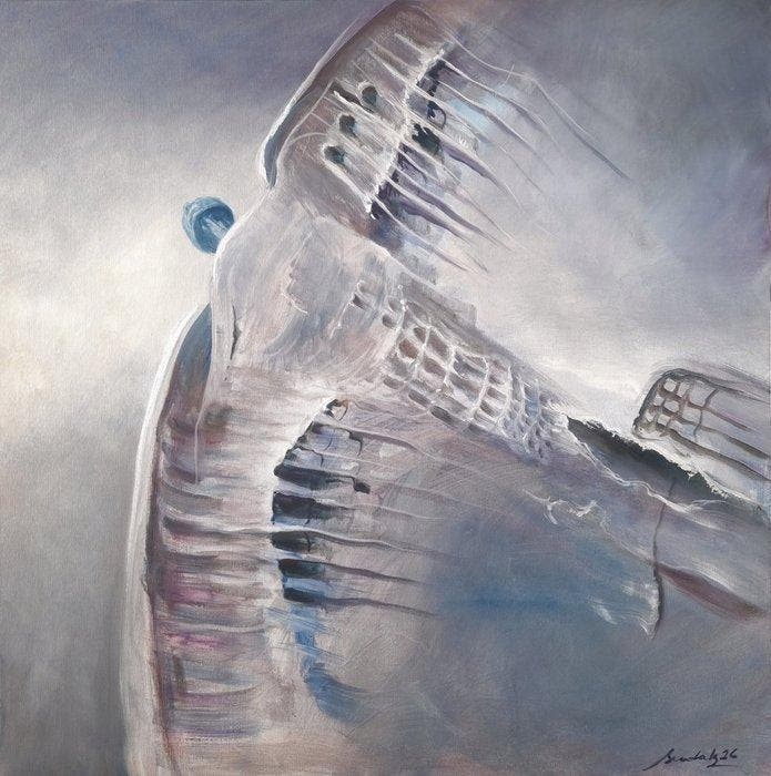 Artur Sudak - Icarus, Antiek en Kunst, Kunst | Schilderijen | Modern