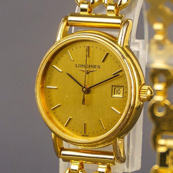 Longines - Sans prix de réserve - L4.136.2 - Femme - 1990, Bijoux, Sacs & Beauté, Montres | Anciennes | Antiquités