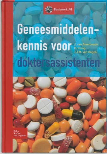 Geneesmiddelenkennis voor doktersassistenten / AG 407/408 /, Livres, Verzenden, J. van Amerongen