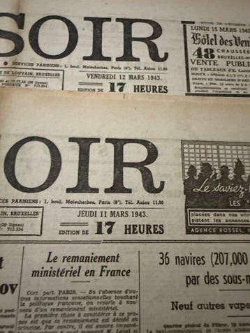 Le Soir (volé) : Ensemble de 4 fascicules « Le Trésor de, Boeken, Nieuw