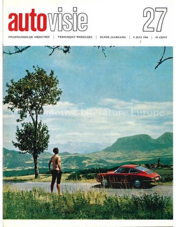 1966 AUTOVISIE MAGAZINE 27 NEDERLANDS, Ophalen of Verzenden