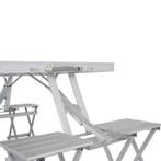 Campart Campingtafel TA-0875 - Picknicktafelset 4 personen -, Caravans en Kamperen, Verzenden, Zo goed als nieuw