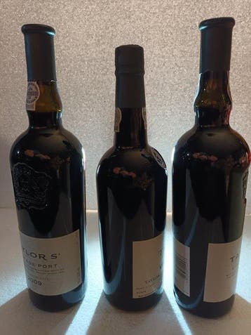 1977 , 2009, 2011 Taylors - Vintage Port - Douro - 3, Nieuw