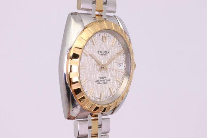 Tudor - Classic Date Automatic - Zonder minimumprijs - 21013, Bijoux, Sacs & Beauté, Montres | Anciennes | Antiquités