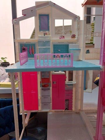 Mattel - Poppenhuis Barbie 1995 Town house - 1990-2000
