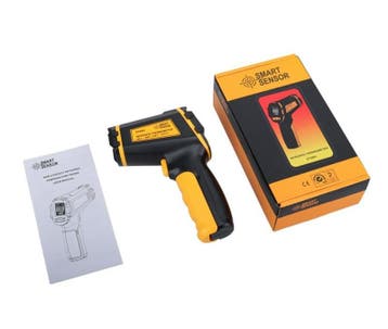 Infrarood Thermometer, IR meter temperatuur -50 °C / 390 °, Verzenden