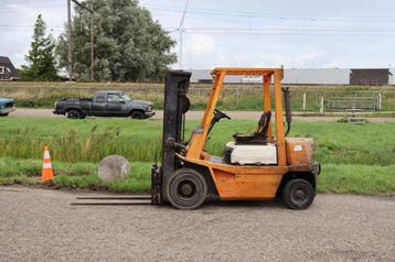 Veiling: Heftruck Toyota 02-4FD20 Diesel 1600kg 4.3m 1986, Ophalen