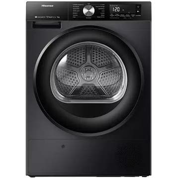Hisense DH3S902BB3 - Warmtepompdroger - 9 kg - Auto Dry &, Ophalen of Verzenden