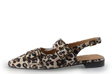 Babouche Loafers in maat 39 Panter, Verzenden, Overige typen