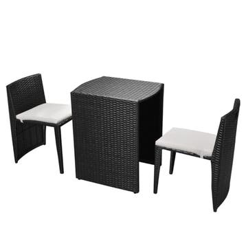 Bistroset Rattan -35% Retour deal, wees er snel bij!, 2 zitplaatsen, Zo goed als nieuw, Stoel, Tuinset