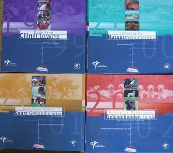 Pays-Bas. Year Set (BU) 1999/2006 Goede Doelen (8