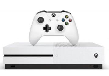 Xbox One S 500GB Wit + S Controller (Xbox One Spelcomputers), Consoles de jeu & Jeux vidéo, Ophalen of Verzenden