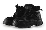 Buffalo Veterboots in maat 37 Zwart, Kleding | Dames, Schoenen, Verzenden, Zwart, Overige typen, Zo goed als nieuw