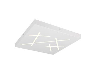 Trio SNIP plafondlamp | LED | wit mat | 50 x 50 cm | IP20 |, Verzenden, Nieuw