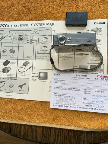 Canon Ixy 200 a Digitale camera