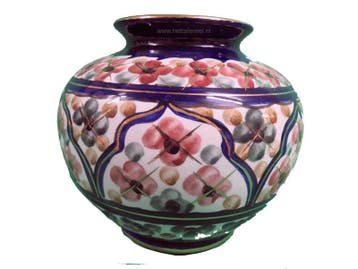 Vaas van keramiek - Majolica, Verzenden, Gebruikt
