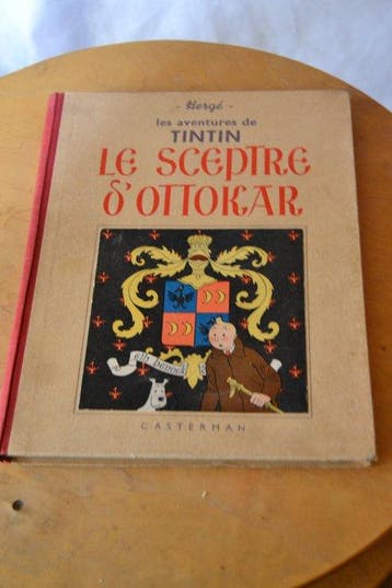Tintin T8 - le Sceptre d Ottokar N&B (A7) - 1 Album -, Boeken
