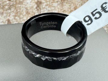 Tungsten met meteoriet-inlays Sieraden- 12 g - (1)