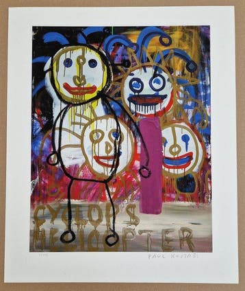 Paul Kostabi (1962) - Helicopter Cyclops