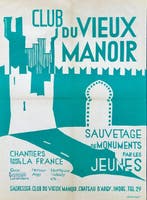 Madeleine Cadax - Affiche vintage moderniste – Club du Vieux