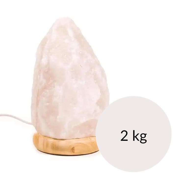 Himalaya Zoutlamp Mood ruw USB & LED 1,9 kg, Sport en Fitness, Gezondheidsproducten en Wellness, Ophalen of Verzenden