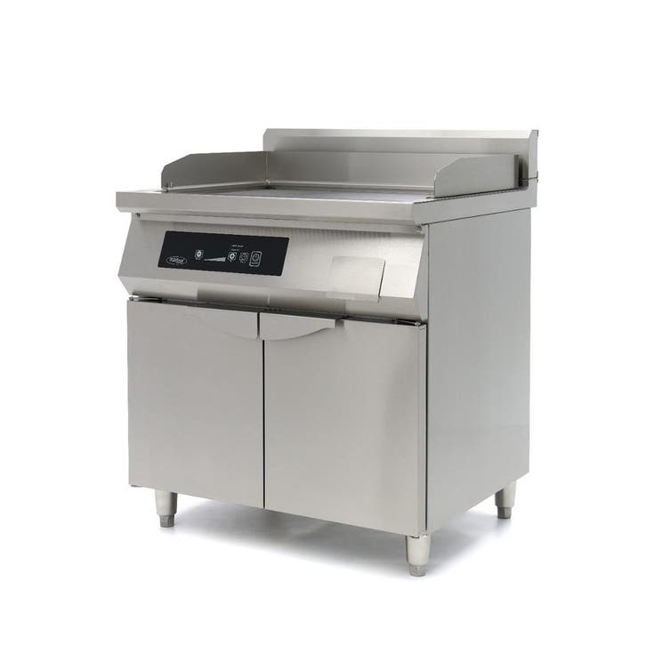 Inductie Grillplaat 700 - Glad en Gegroefd - 10000W - Dubbel, Zakelijke goederen, Horeca | Keukenapparatuur, Nieuw in verpakking