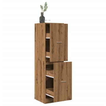 vidaXL Apothekerskast 40x41x144,5 cm bewerkt hout artisanaal, Verzenden, Nieuw